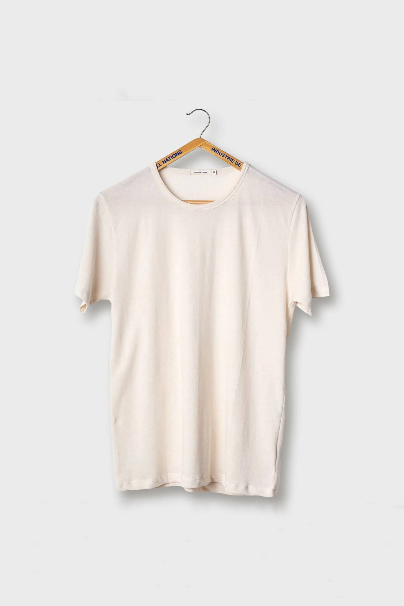 Pique Crewneck T-Shirt in Undyed