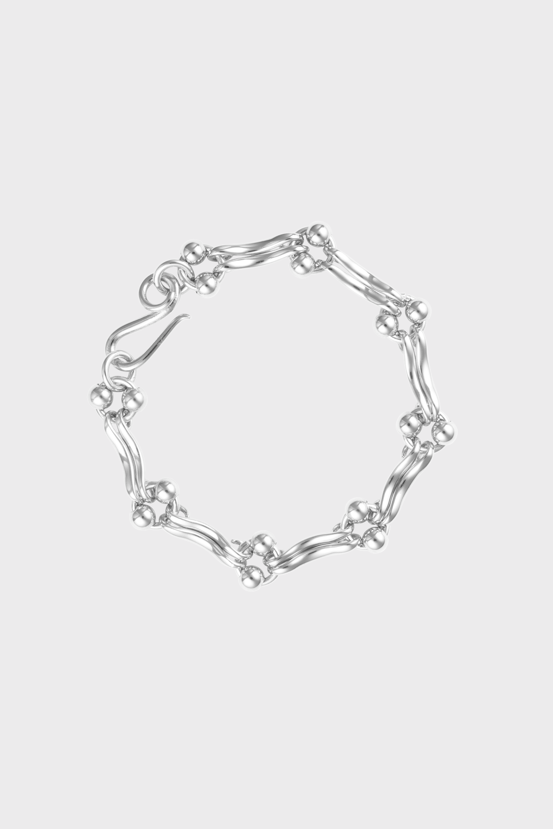 Union Bracelet in Sterling Silver by Sapir Bachar http://www.shoprecital.com