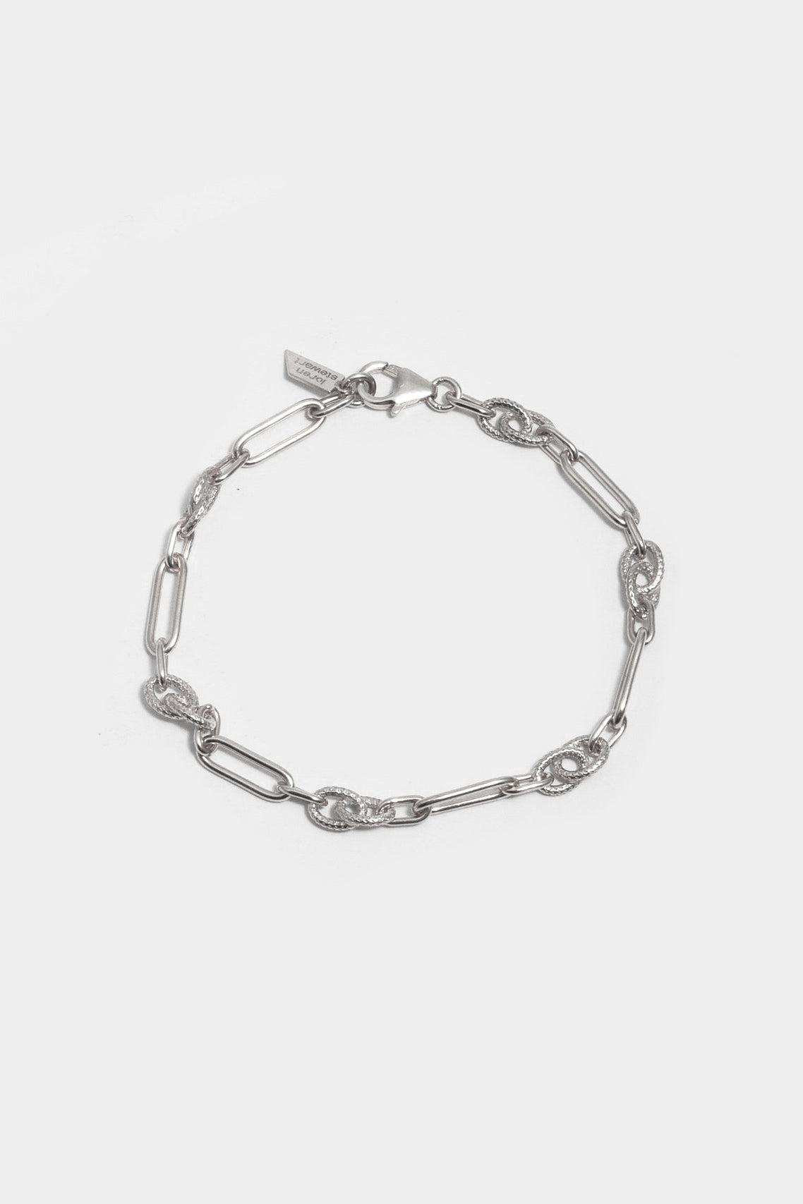 Motley Chain Bracelet in Sterling Silver by Loren Stewart