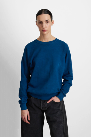 Sweatshirt in Van Blue by B Sides