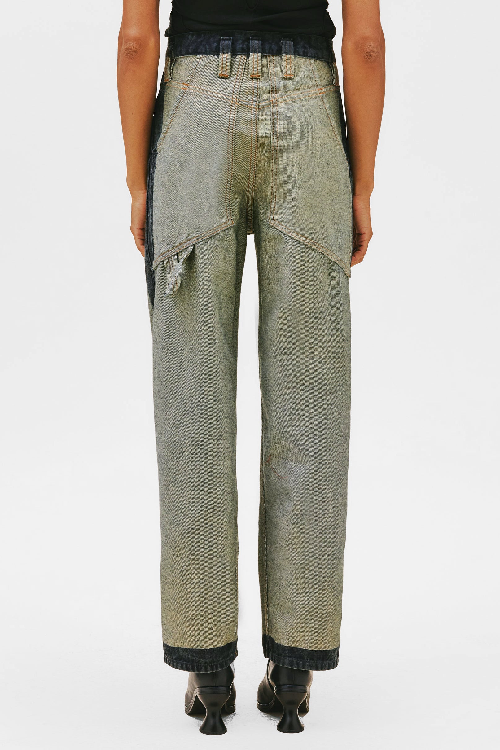 Baggy Jean in Navy Frame by ECKHAUS LATTA