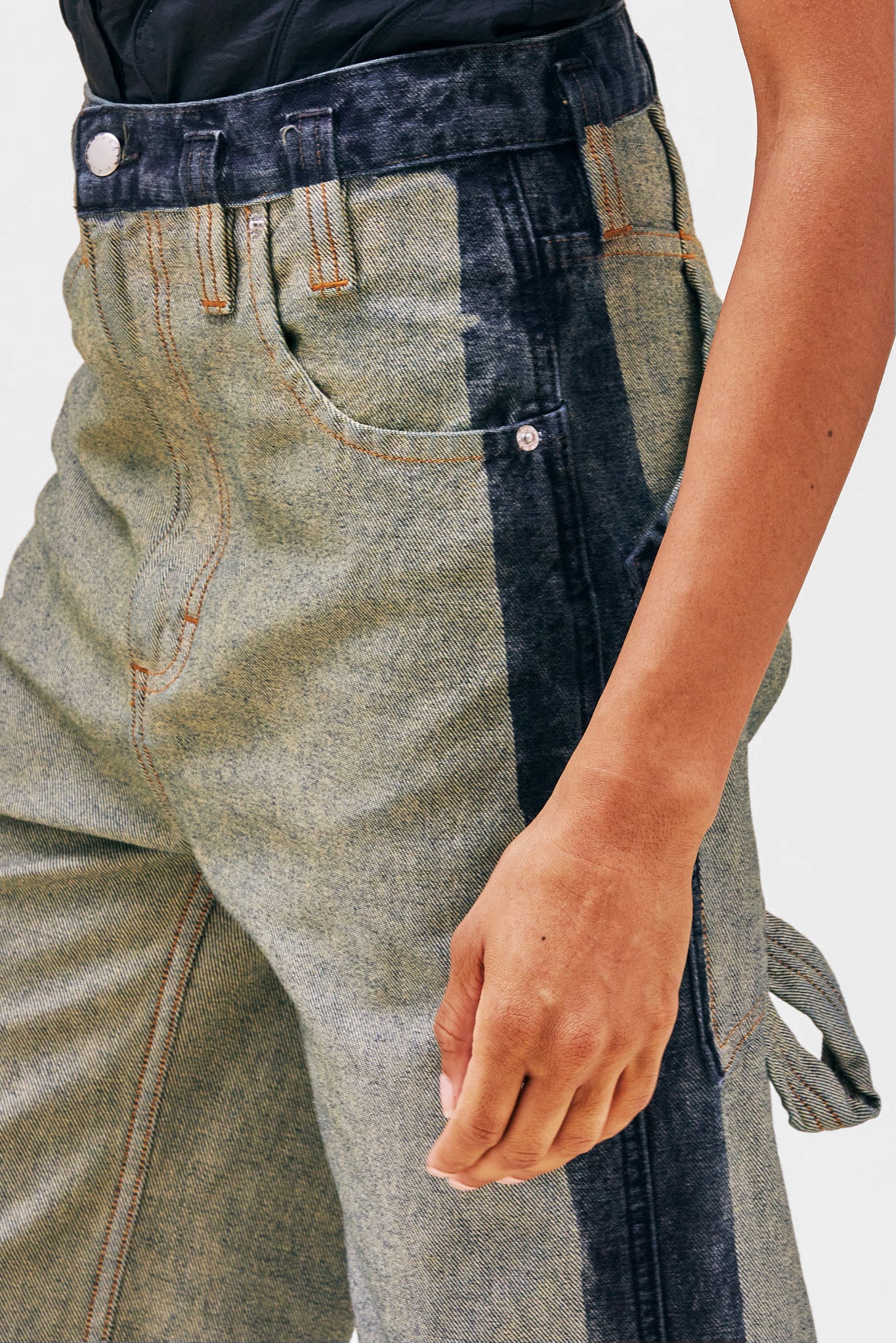 Baggy Jean in Navy Frame by ECKHAUS LATTA http://www.shoprecital.com