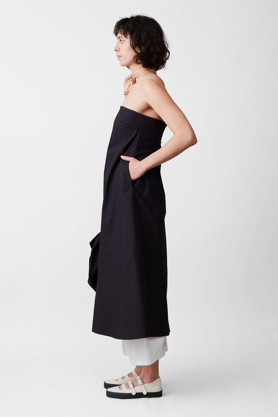 Mercedes Dress in Black by Caron Callahan