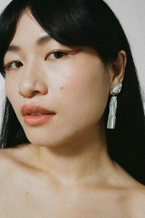 Crease Drops in Sterling Silver by Faris http://www.shoprecital.com