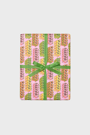 Candy Ribbons Wrapping Paper by Red Cap Cards