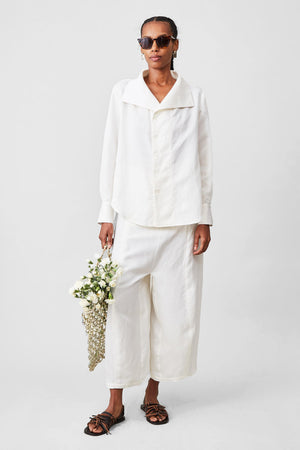 Morgan Pant in Cream by Caron Callahan