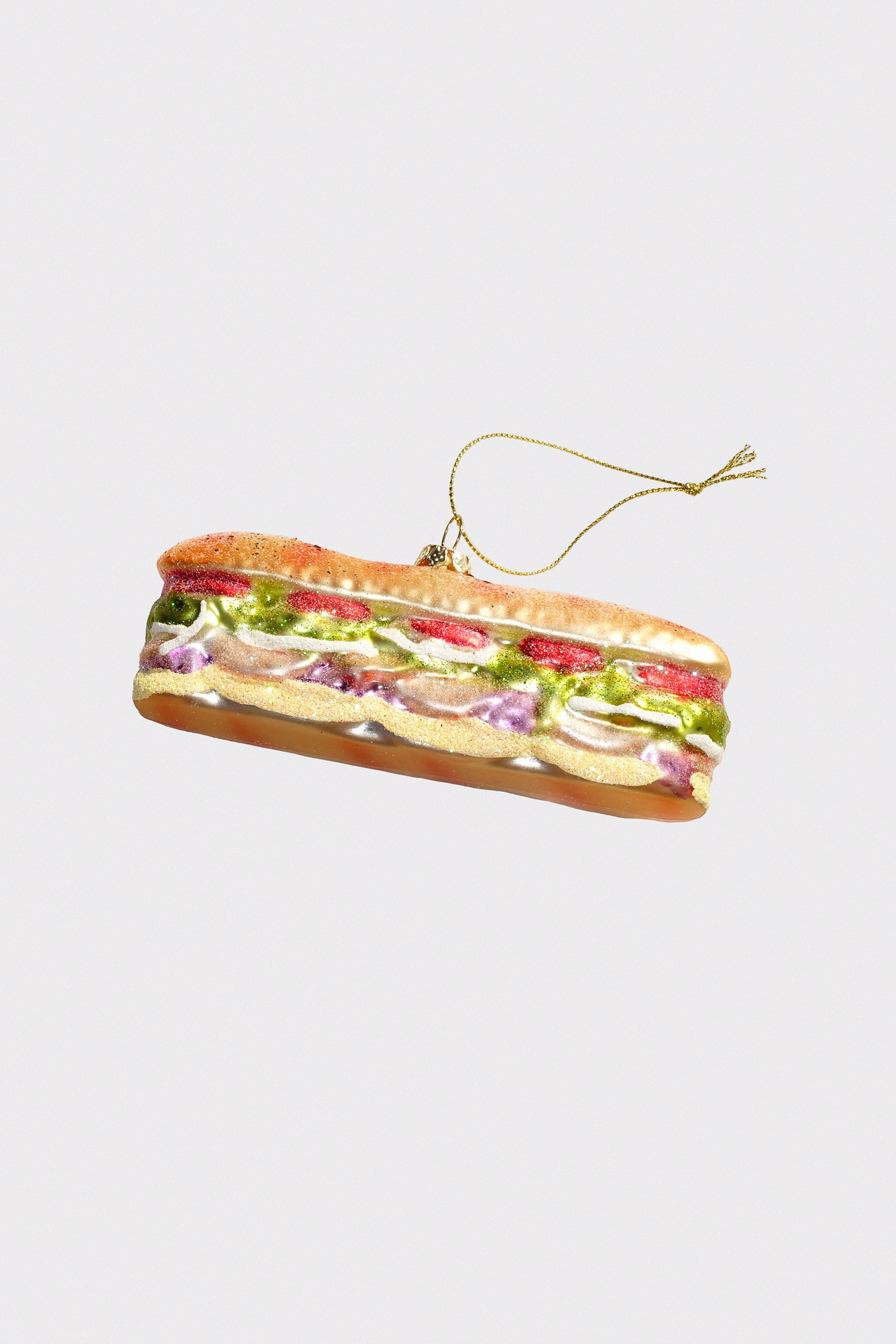 Deluxe Sub Sandwich Ornament by Cody Foster