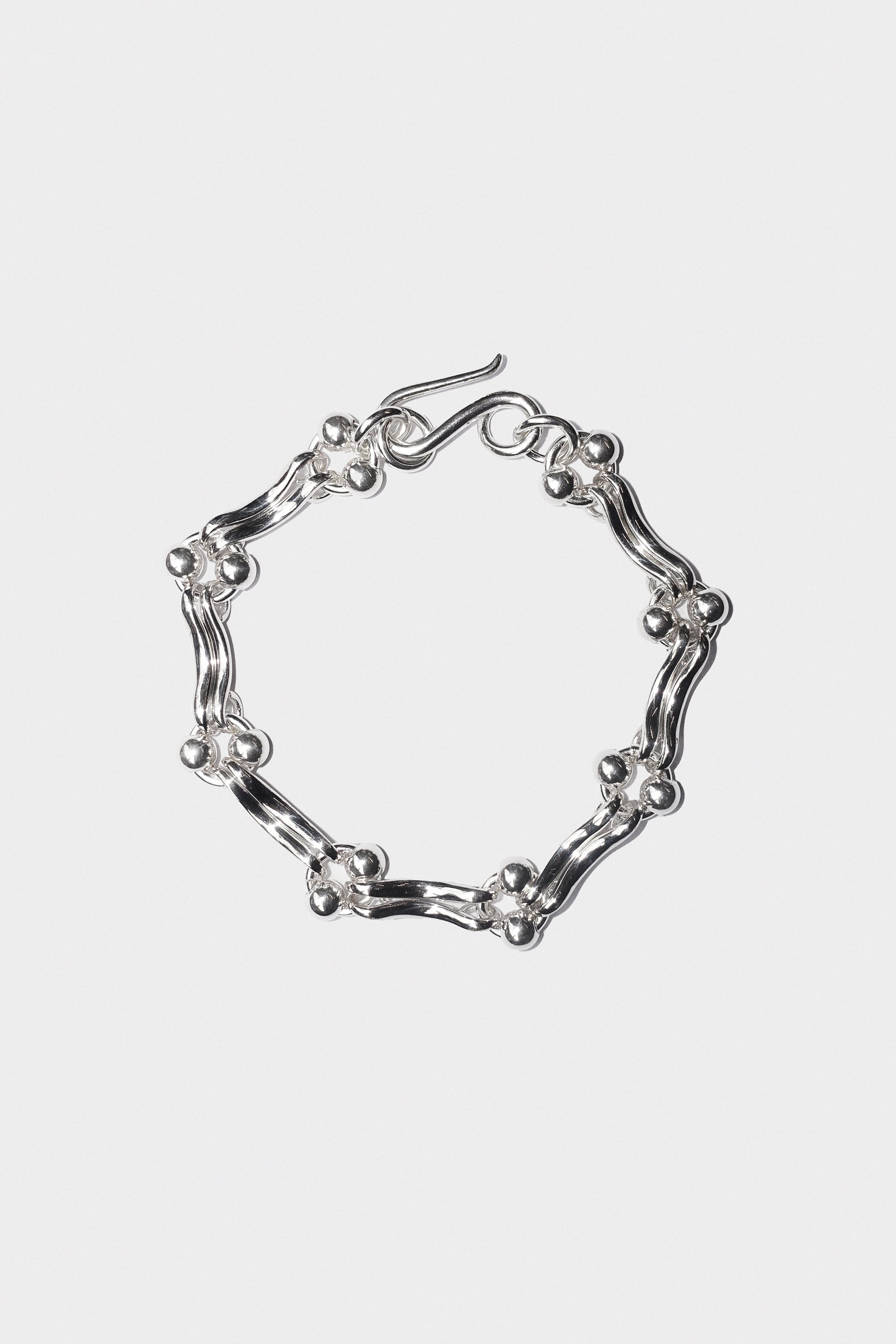 Union Bracelet in Sterling Silver by Sapir Bachar