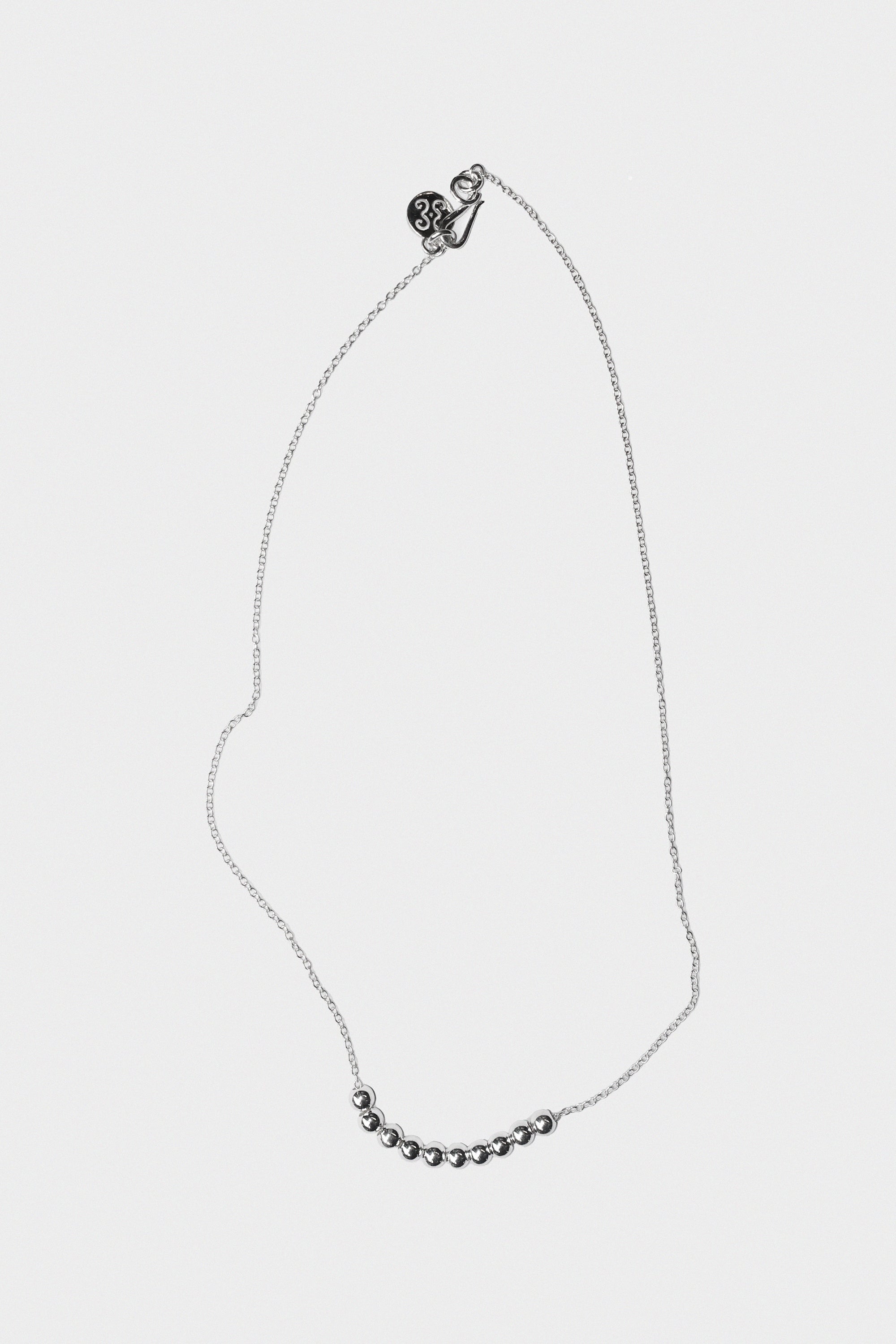 Solar Chain Necklace in Sterling Silver by Sapir Bachar