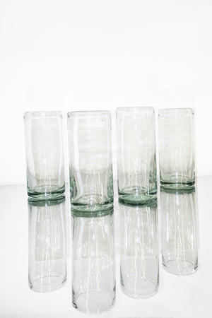 Highball Handblown Glasses in Clear