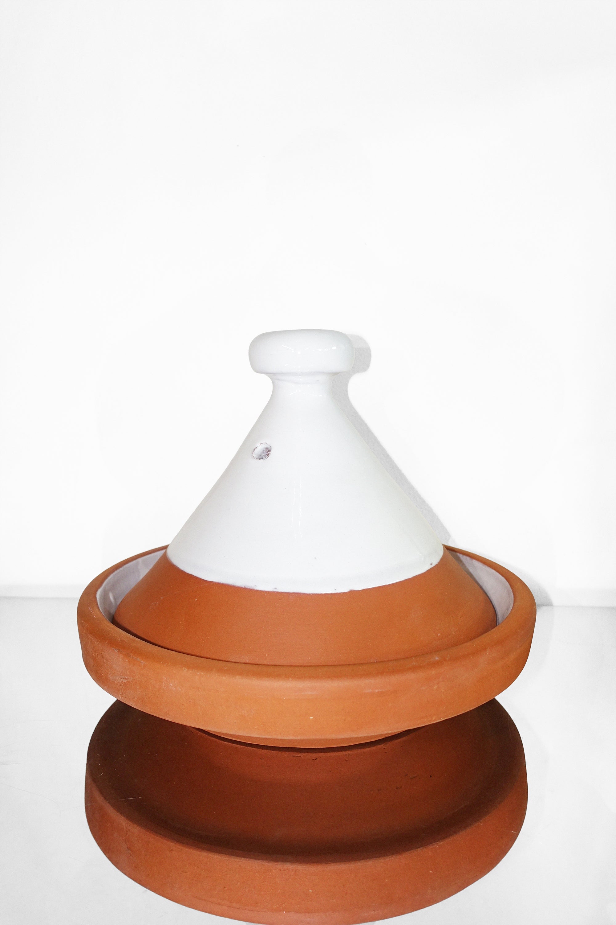 Moroccan Tagine for Two in White