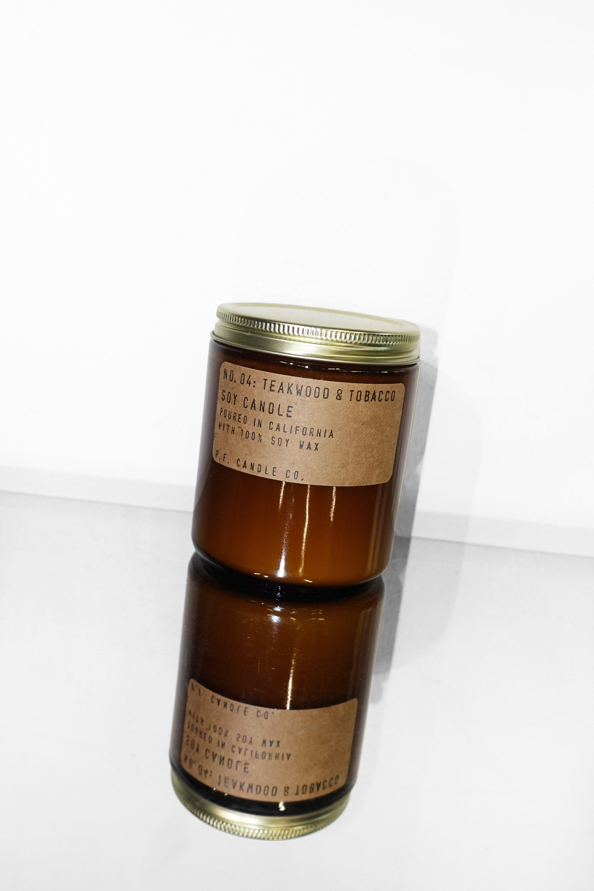 Teakwood & Tobacco Candle: 7.2oz by PF Candle Co.