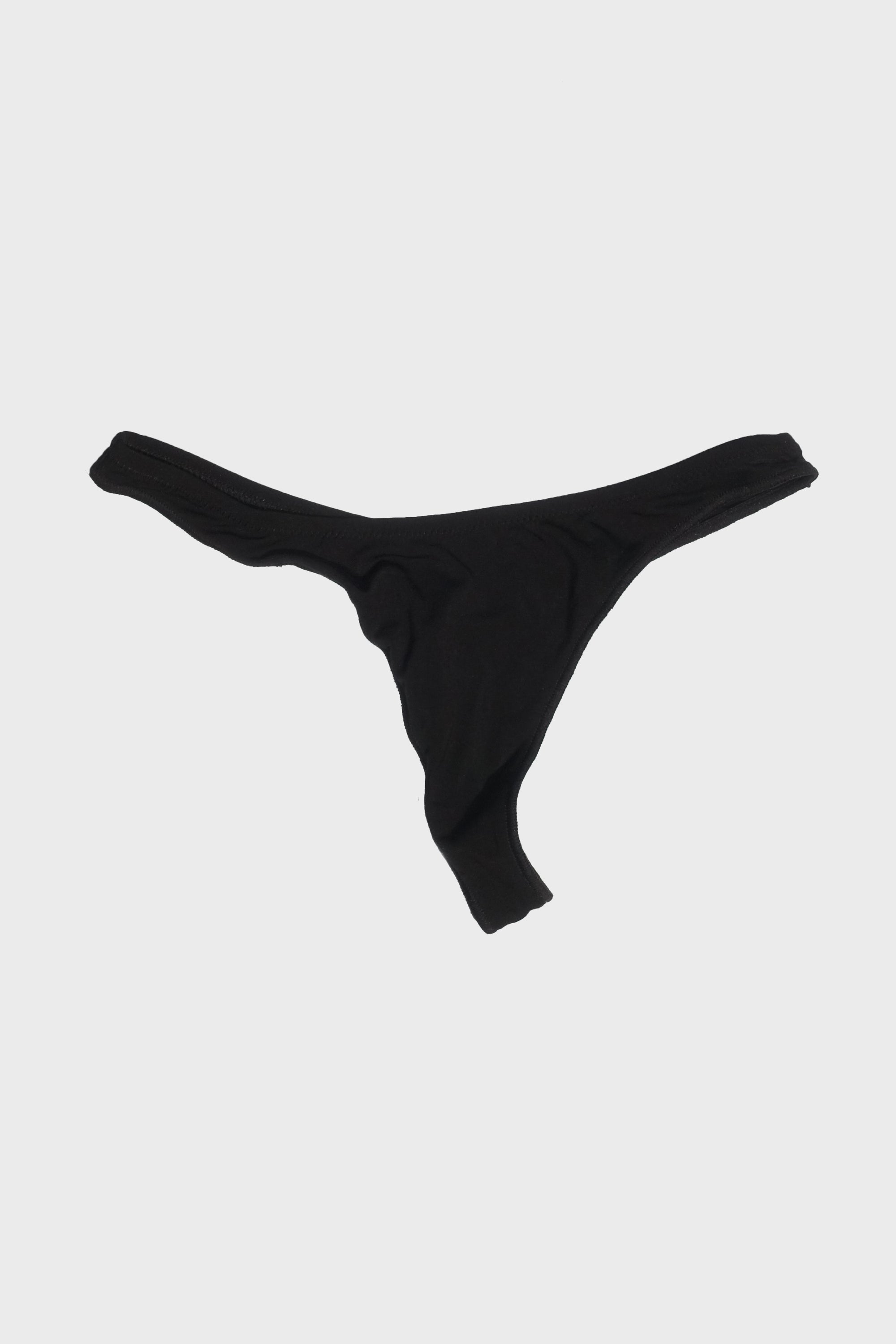 Prima Bamboo Thong in Black