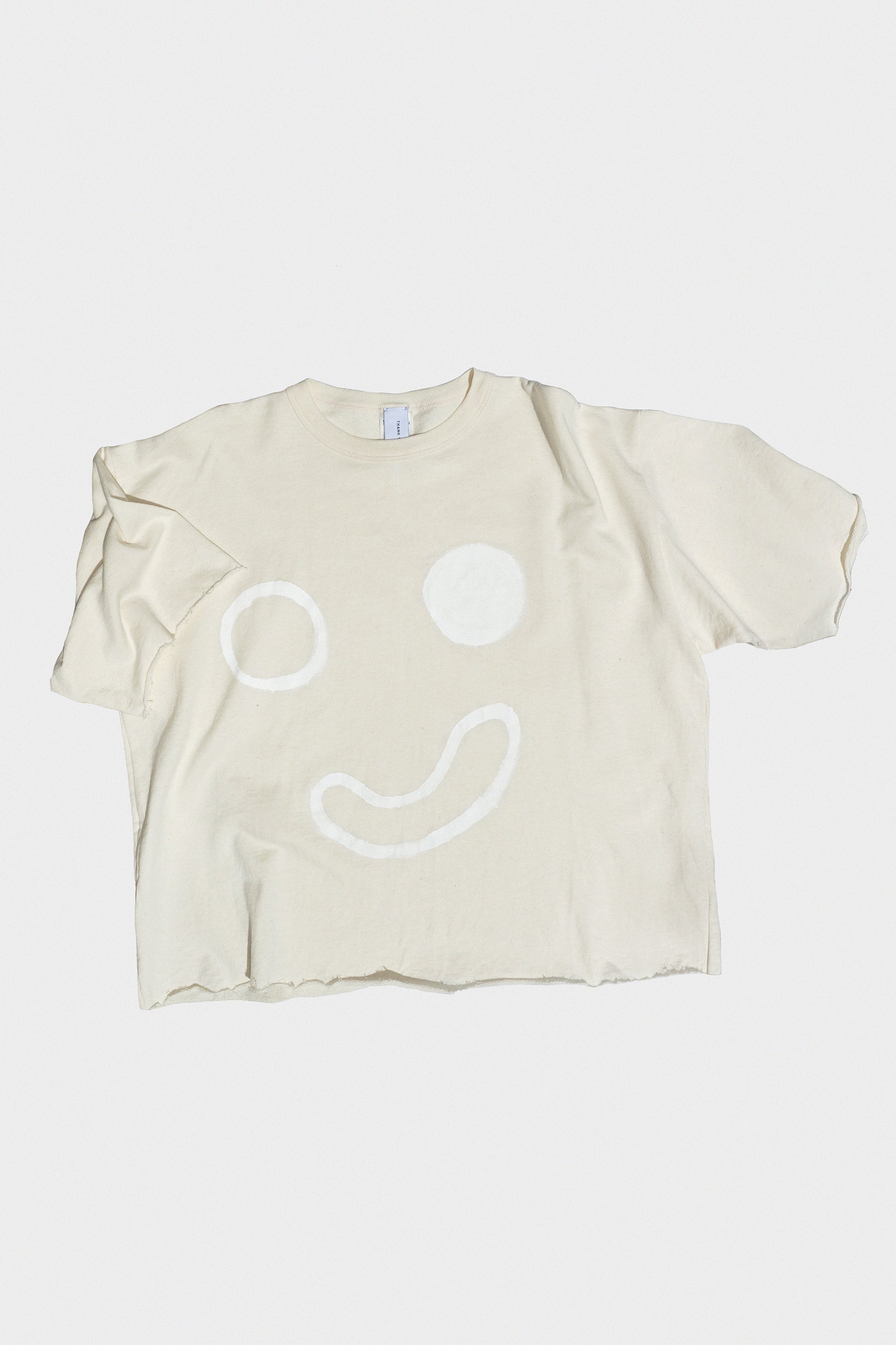 Smile Short Sleeve Sweatshirt