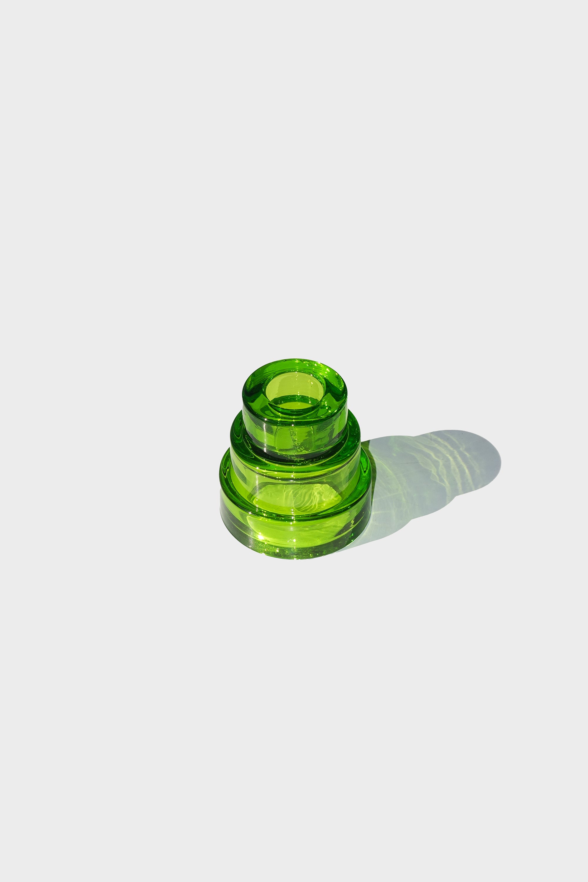 Terrace Candle Holder in Green