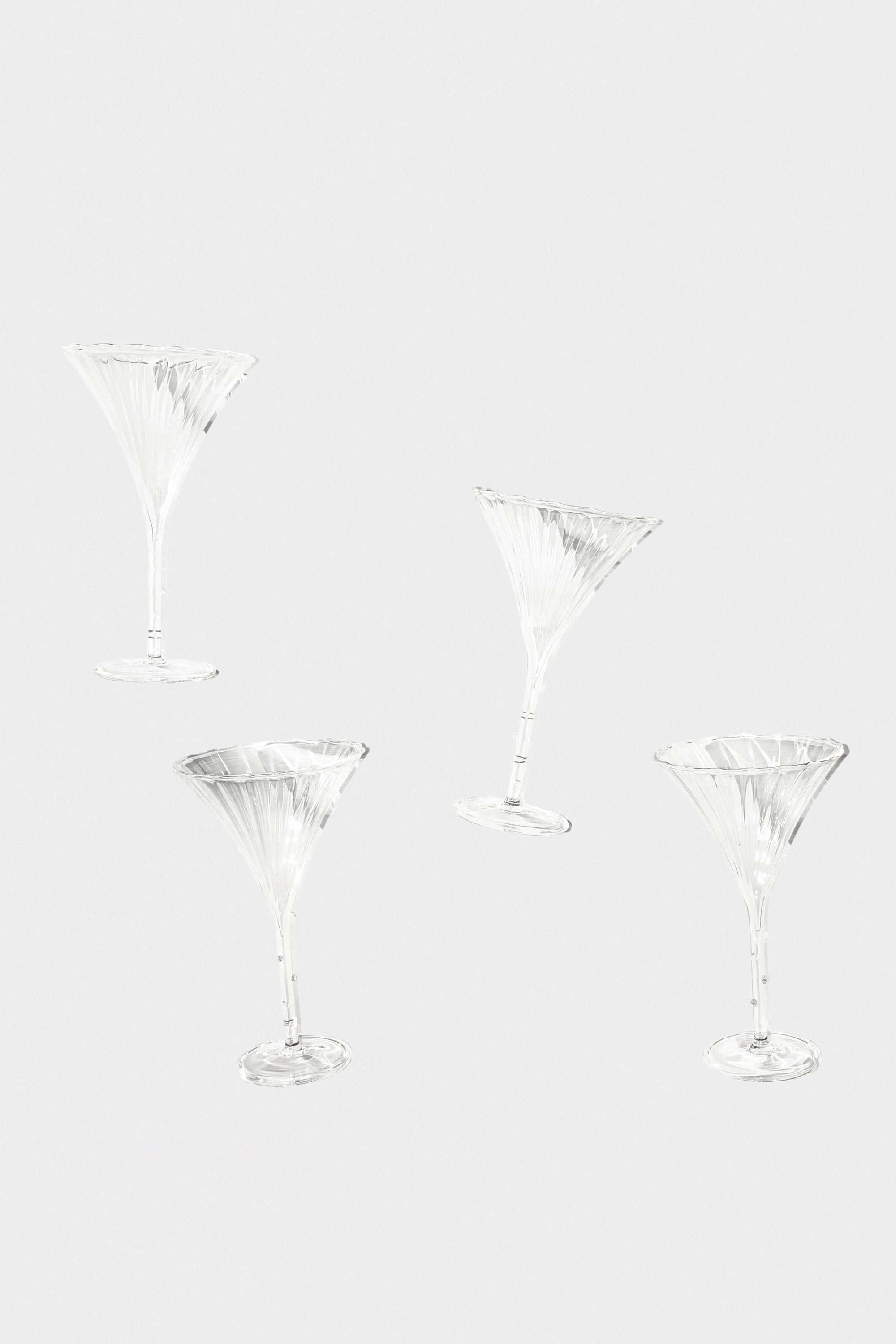 Trumpet Aperitif Glass: Set of Four