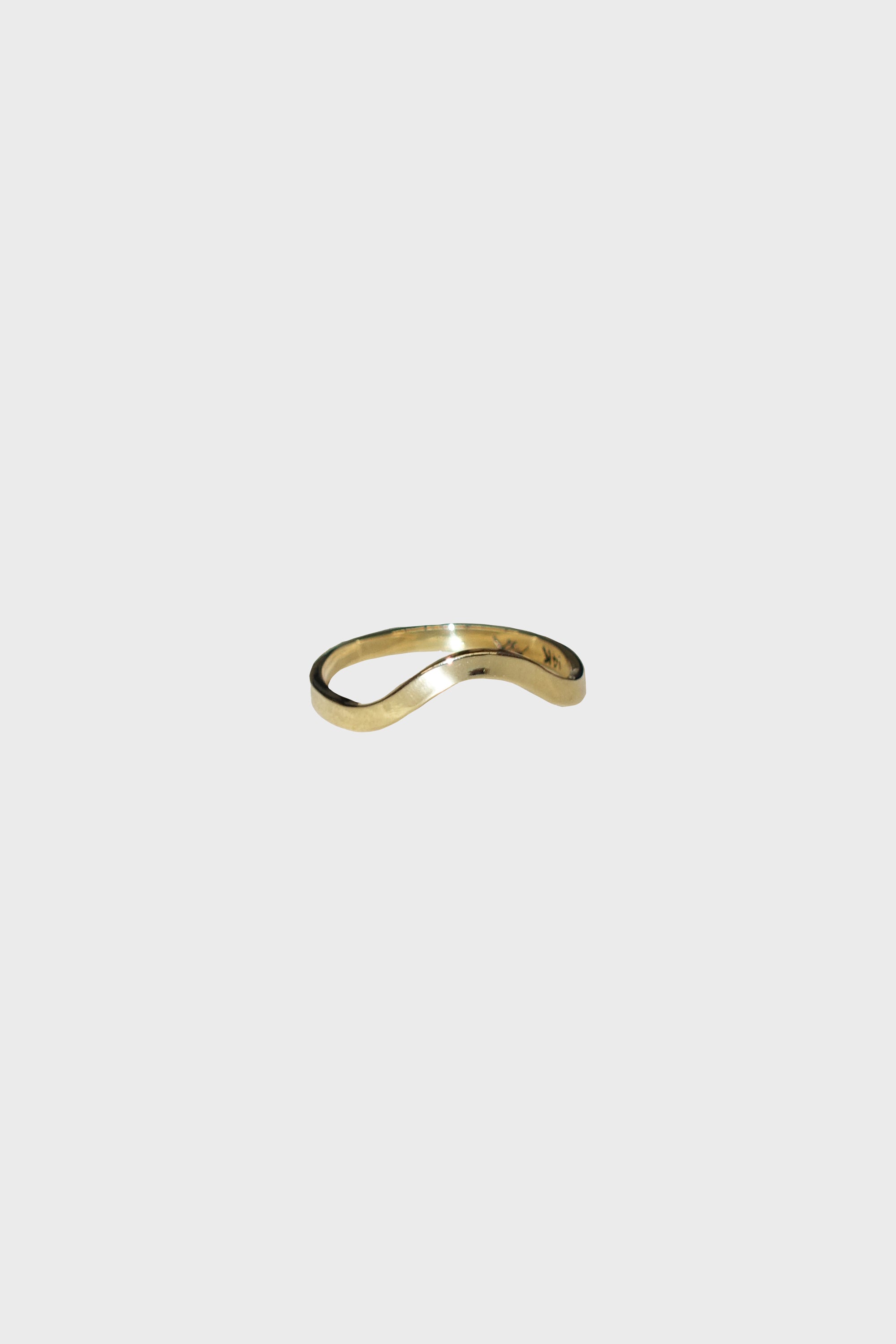 Arc Band in 14k Yellow Gold