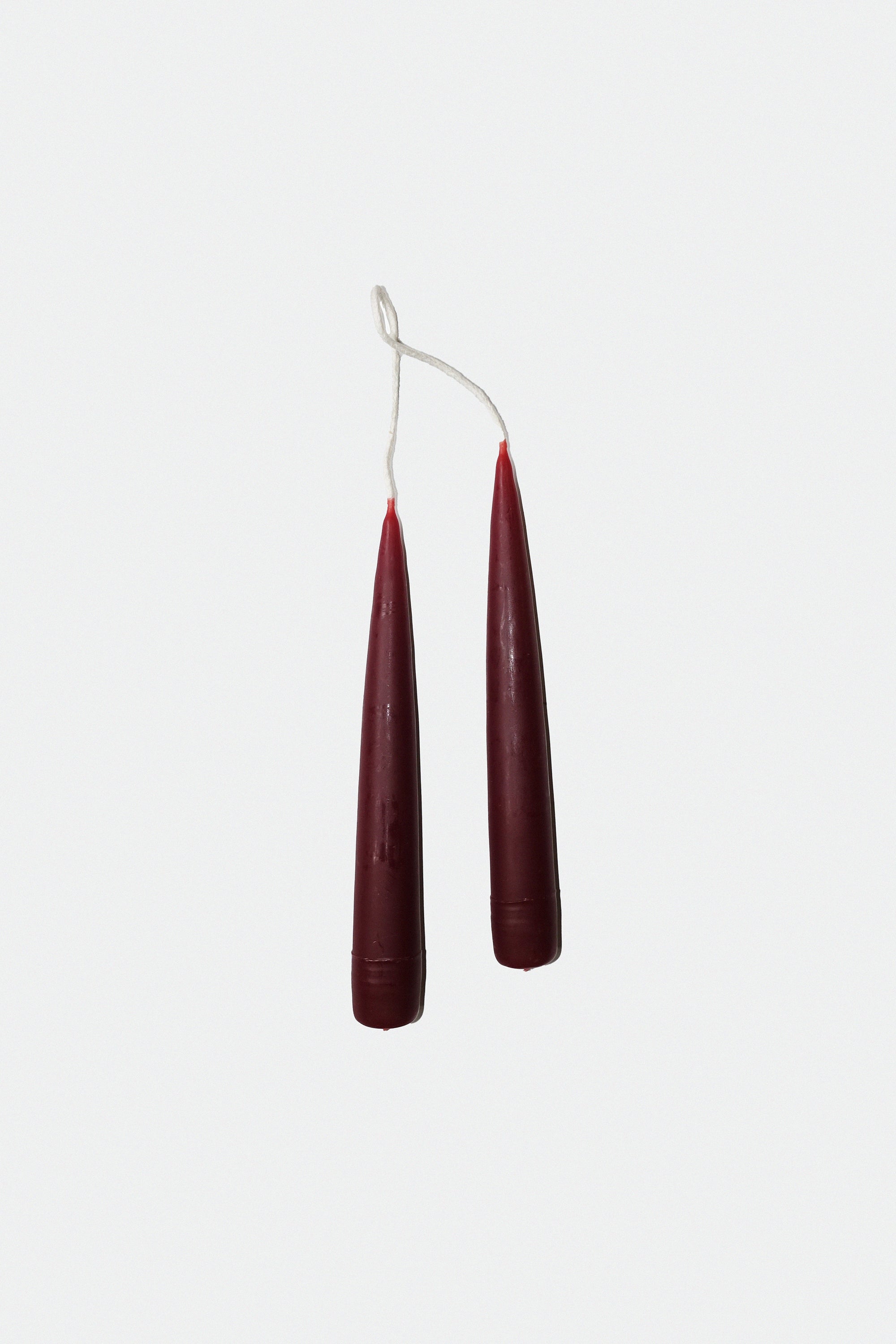 06" Taper Candles in Wine