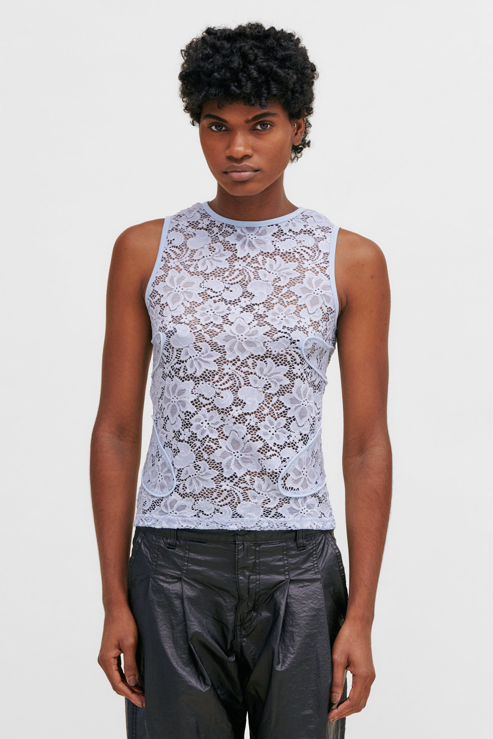 Seraph Tank in Robin's Egg by Eckhaus Latta