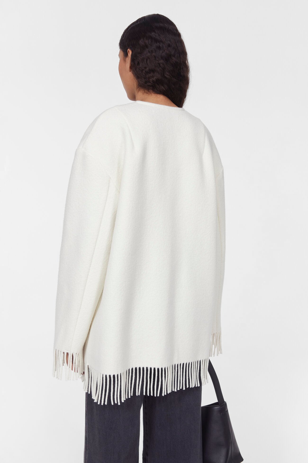 Agnes Wool Jacket in Whipped Cream by Rodebjer