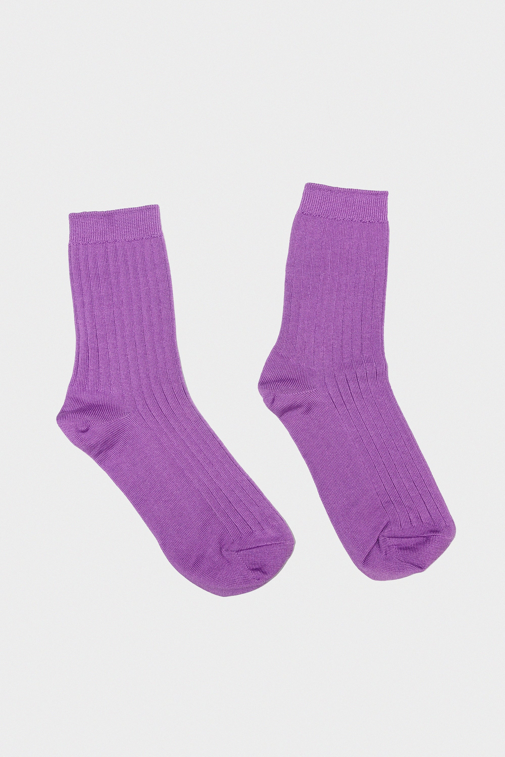 Her Socks in Violet by Le Bon Shoppe