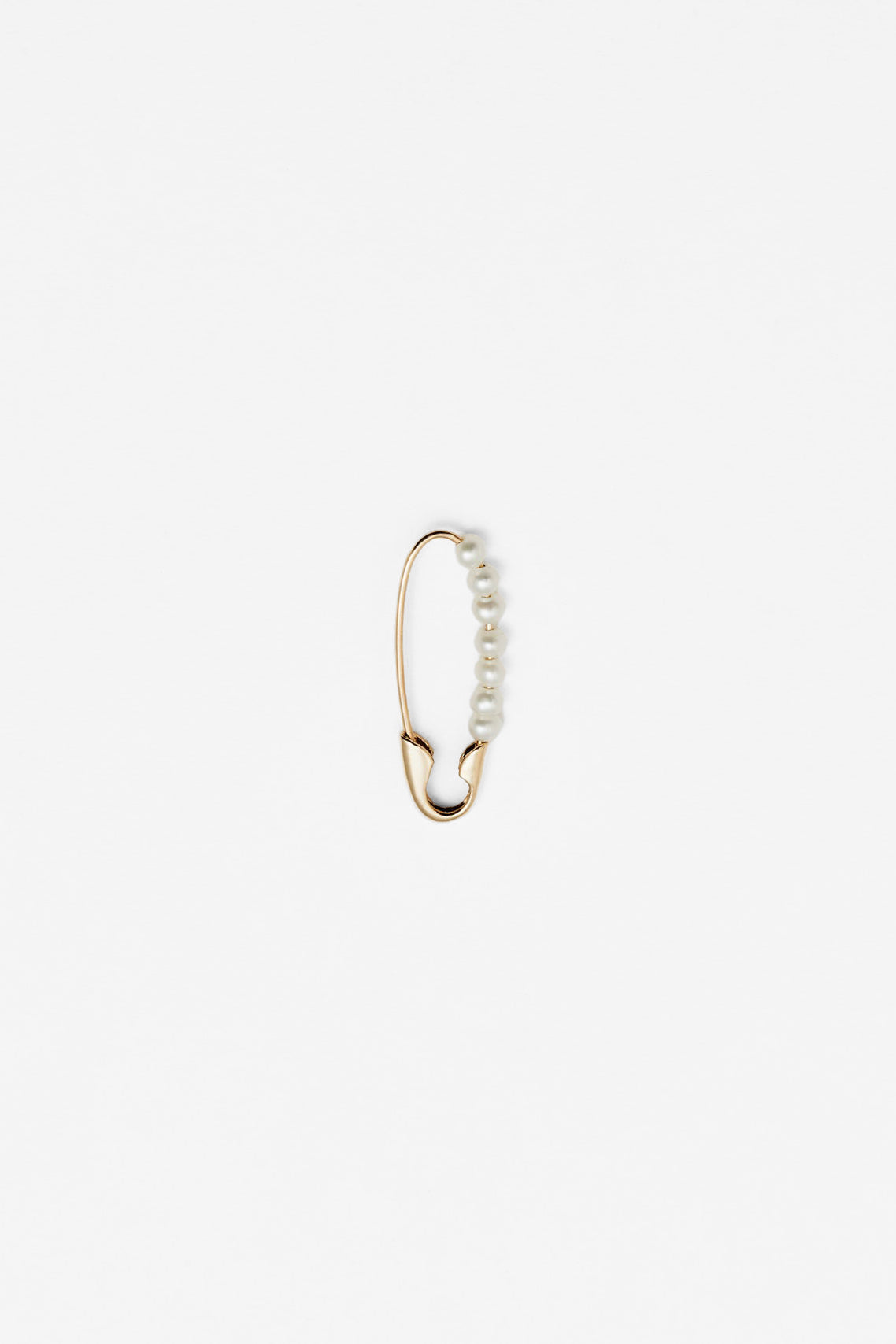 Standard Friendship Safety Pin Earring by Loren Stewart