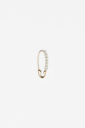 Standard Friendship Safety Pin Earring by Loren Stewart