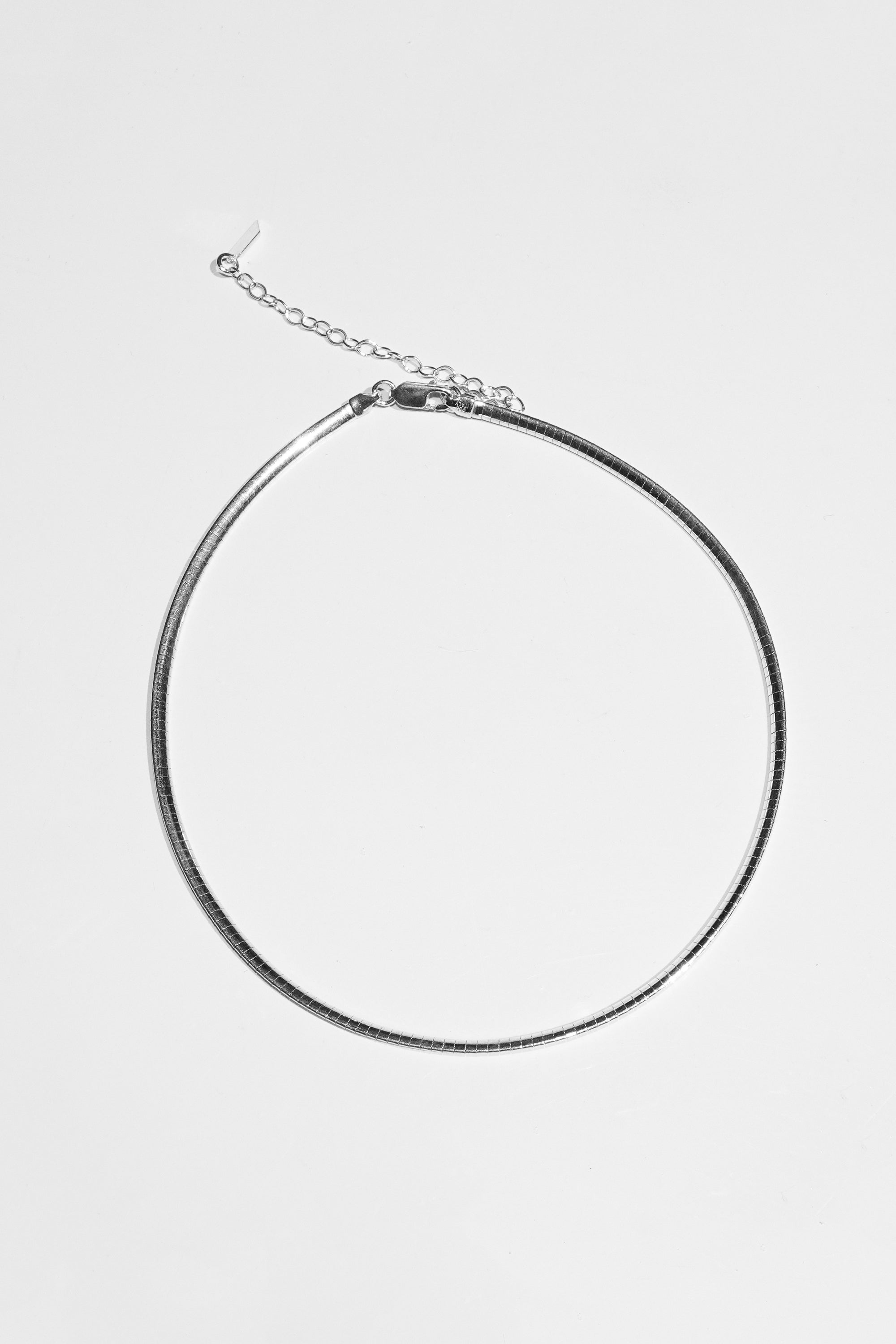 Lucia Collar in Sterling Silver by Loren Stewart