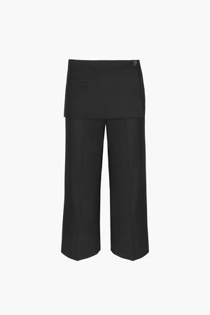 Mott Pant in Black by Sandy Liang