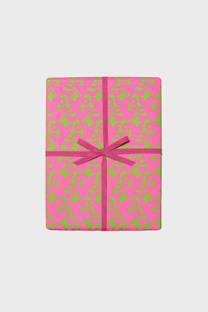 Neon Doves Wrapping Paper by Red Cap Cards