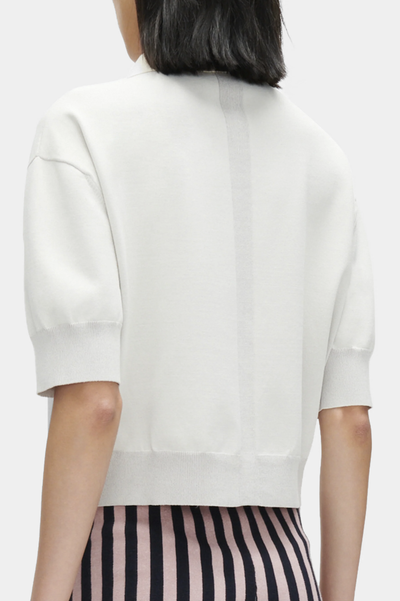 Omin Top in Dove by Rachel Comey