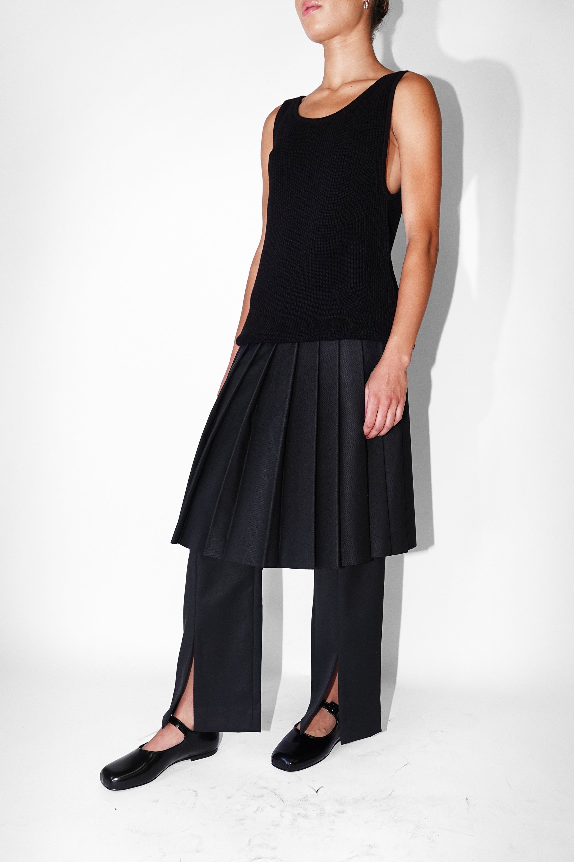 Pichi Pants in Black by Sandy Liang