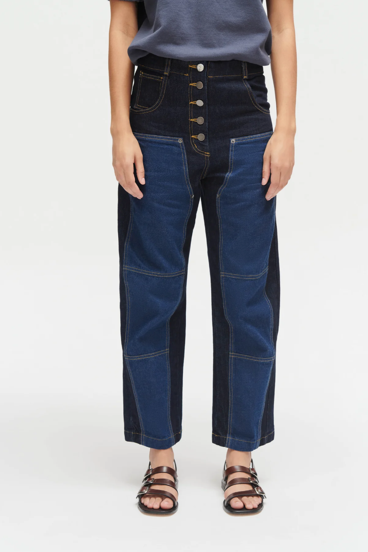 Handy Pant in Dark Indigo by Rachel Comey