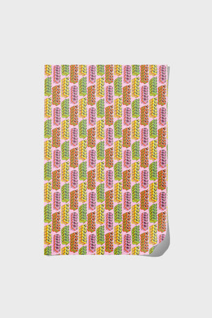 Candy Ribbons Wrapping Paper by Red Cap Cards