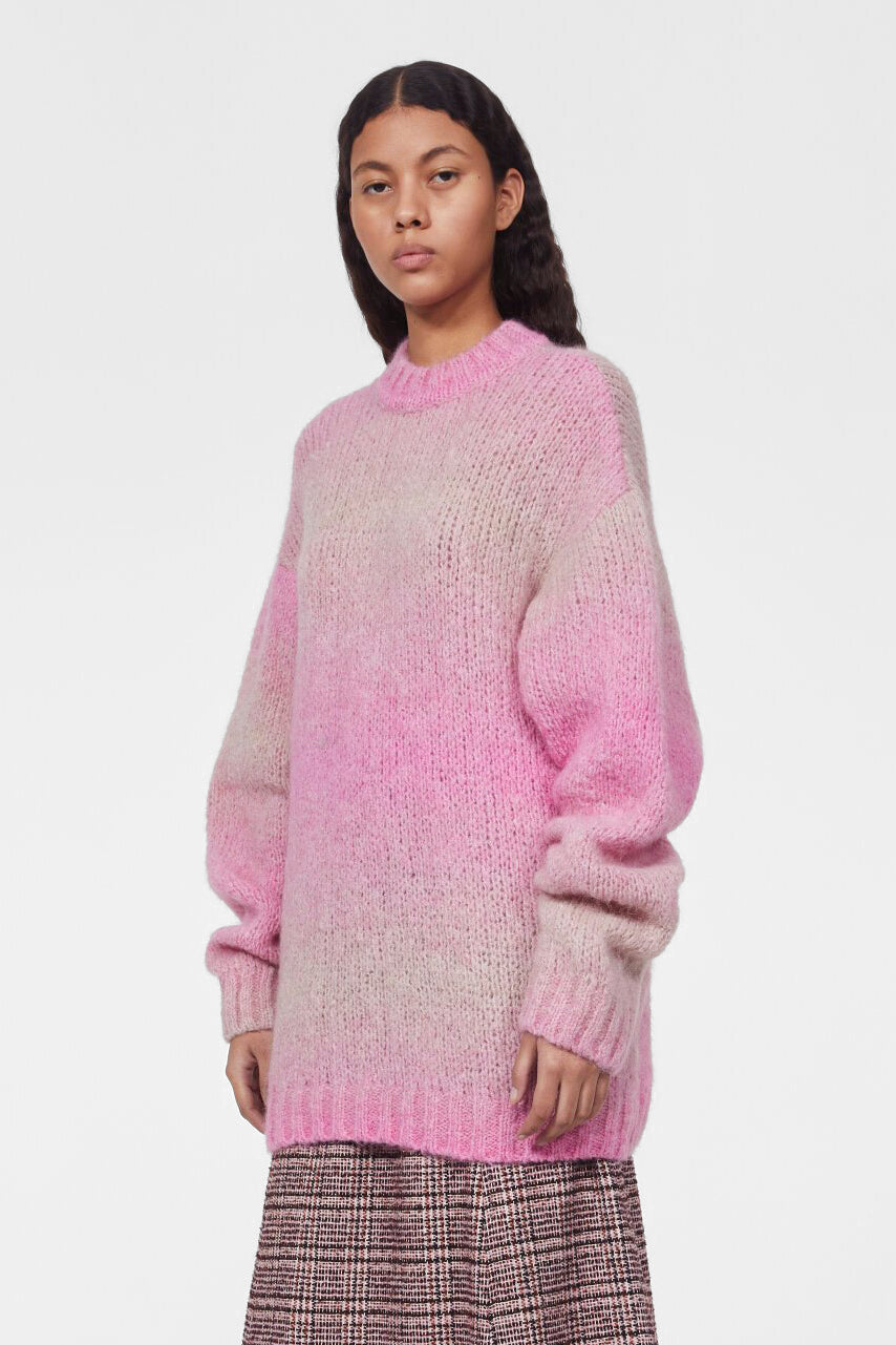 Sri Knitted Sweater in Pink by Rodebjer