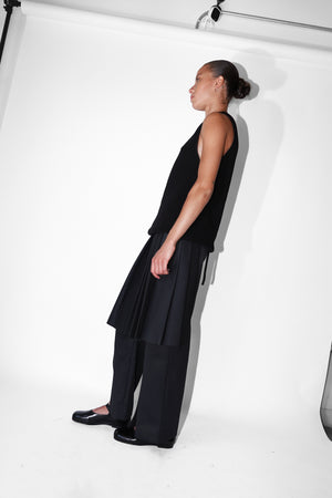 Pichi Pants in Black by Sandy Liang