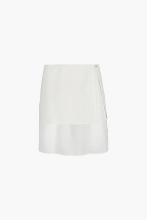 Tanjiro Skirt in Bone by Sandy Liang