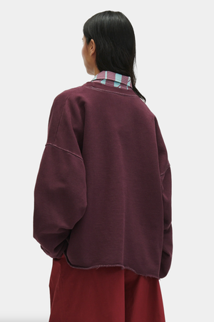 Fonder Sweatshirt in Plum by Rachel Comey http://www.shoprecital.com