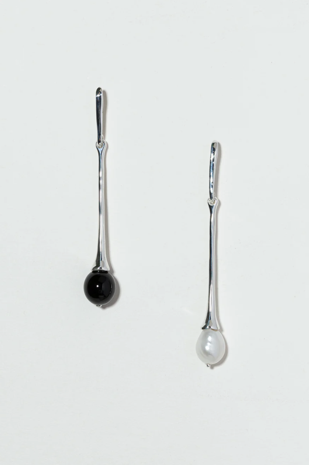 Calla Drops in Silver