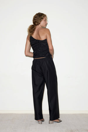 Scrunch Top in Black by Deiji Studios http://www.shoprecital.com