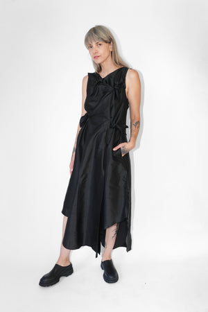 Tabea Dress in Black by Chelsea Mak