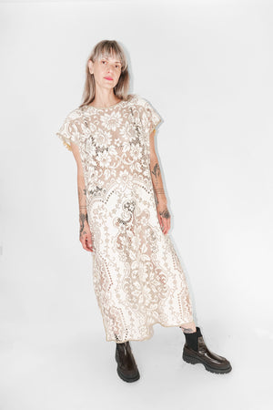 Vintage Lace Caftan by Thank You Have A Good Day