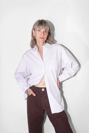 The Painter Shirt in Lilac Haze by Jesse Kamm