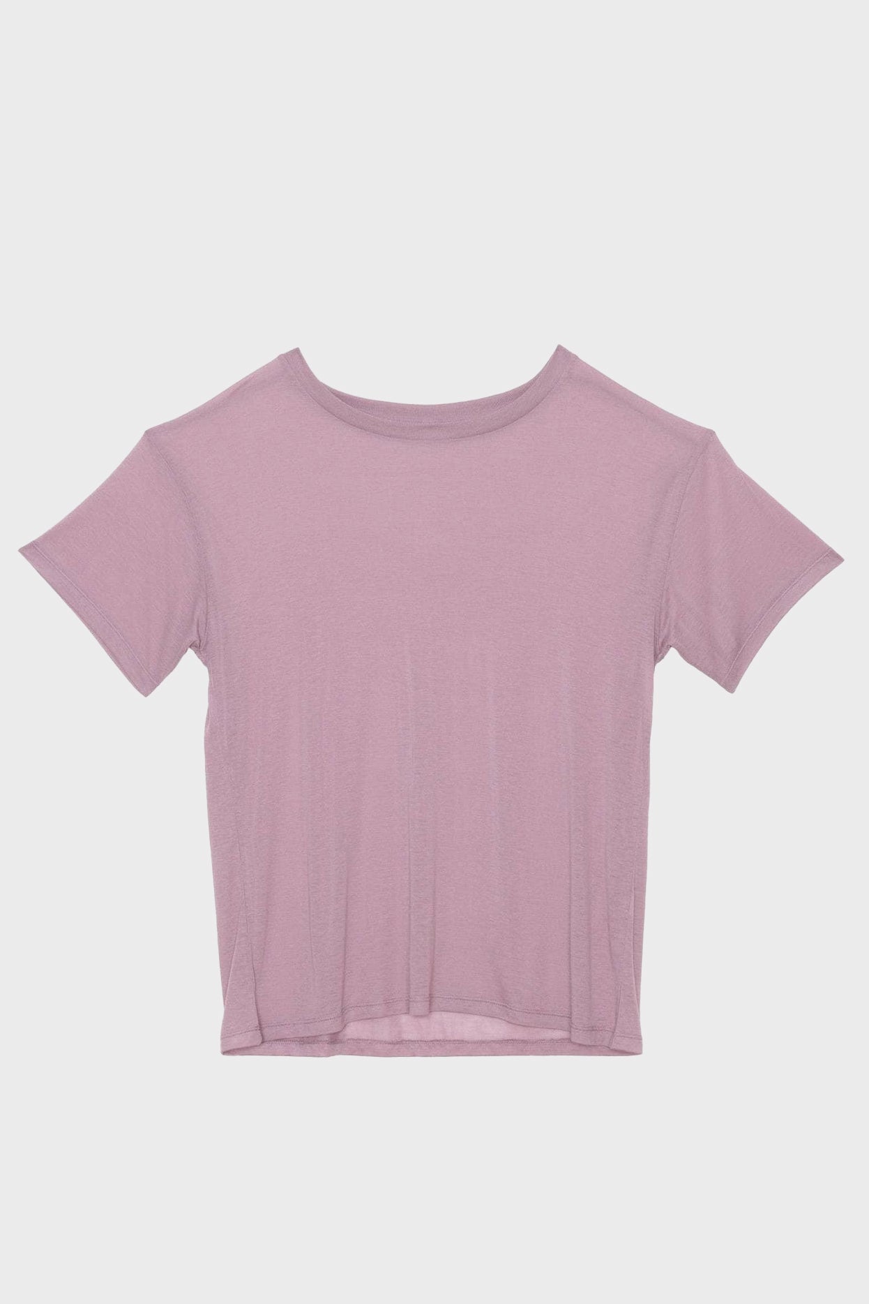 Loose Tee Shirt in Still Purple by Baserange
