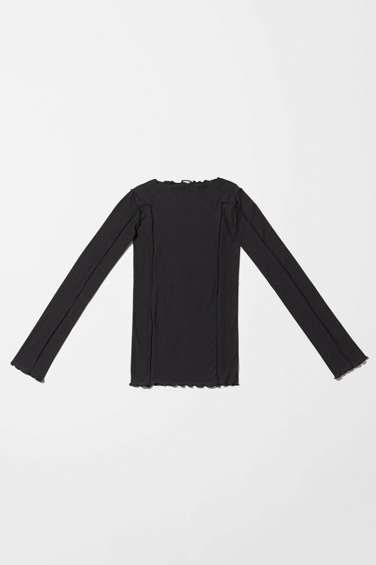 Omato Long Sleeve Tee in Black