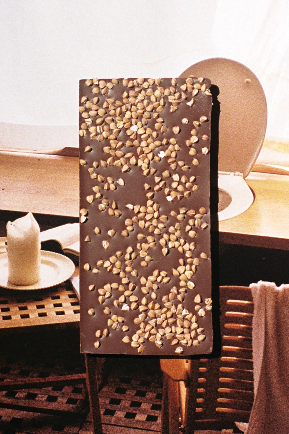 Toasted Buckwheat Chocolate Bar