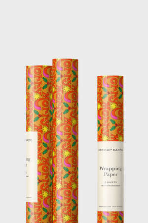 Merry Holiday Wrapping Paper